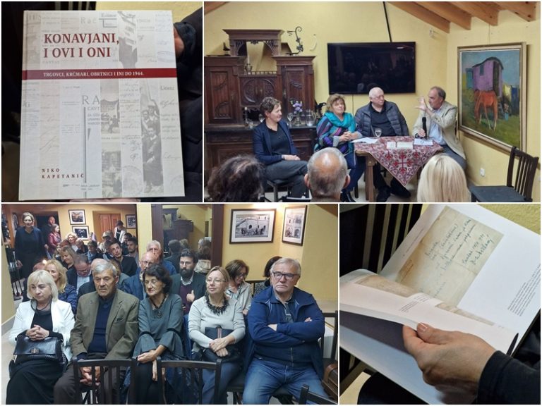 Predstavljena knjiga “Konavjani i ovi i oni” Nika Kapetanića – impresivna zbirka referenci konavoskog obrtništva