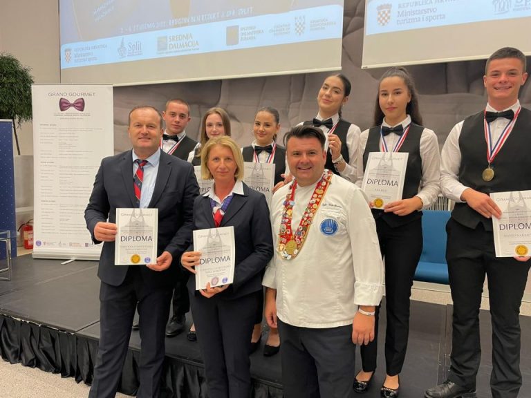 Učenici Turističke i ugostiteljske škole osvojili zlato i srebro na Grand Gourmet natjecanju