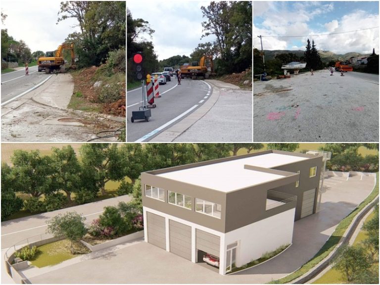 Izvode se radovi na izgradnji raskrižja u Zatonu Velikom za projekt budućeg vatrogasnog doma