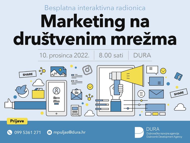 Besplatna radionica „Marketing na društvenim mrežama“