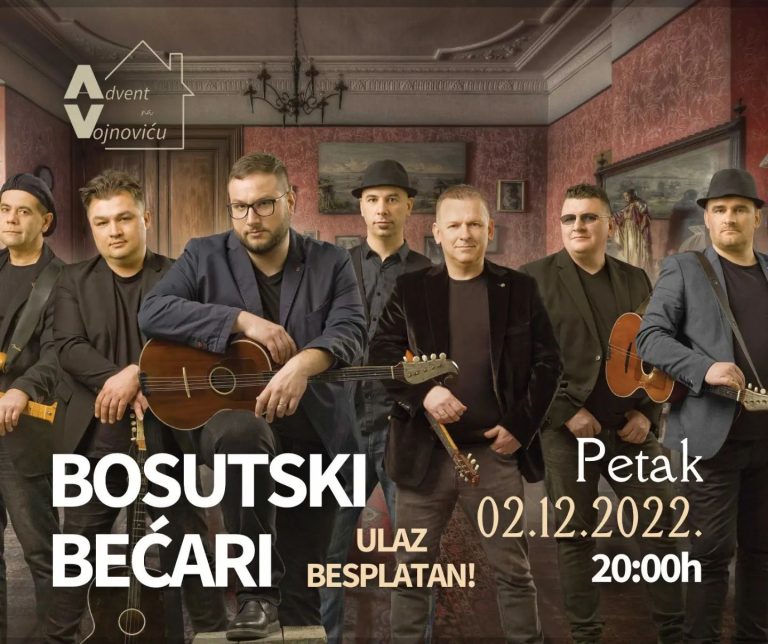 “Bosutski bećari” pjevaju večeras, u slučaju kiše koncert će se održati u unutrašnjem prostoru