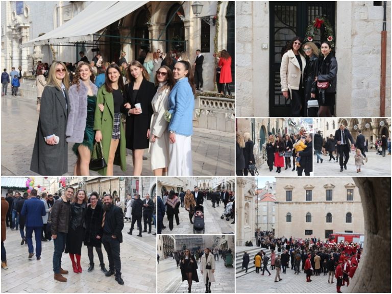 Stradun kao pista: Dubrovčani vjerni klasici, a Dubrovkinje svojim monturama pokazale i više od elegancije