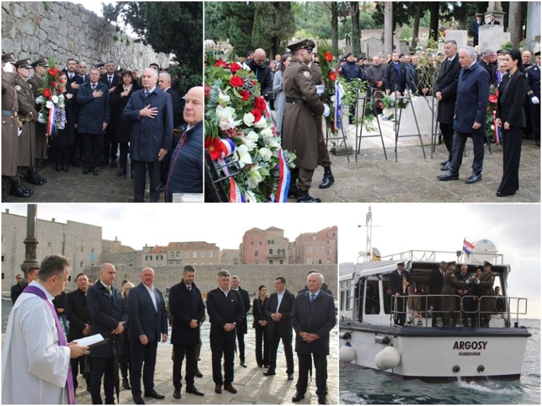 Obilježen Dan branitelja Dubrovnika, dan kada je Dubrovnik herojski obranjen