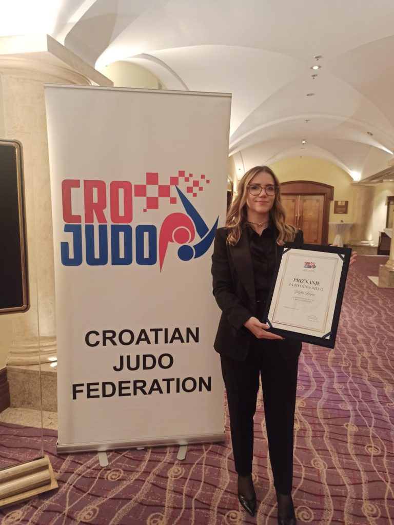 Kći Kristina preuzela posthumnu nagradu za Željka Đapića – za promicanje judo sporta u Hrvatskoj