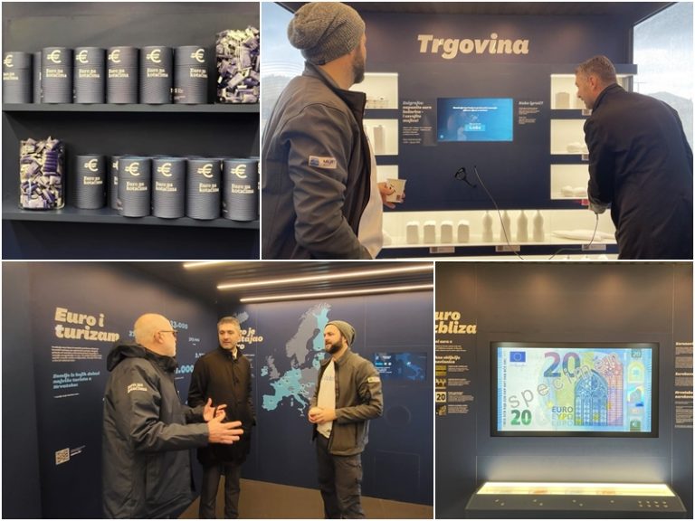 EURO NA KOTAČIMA Informirajte se o uvođenju eura kroz interaktivnu izložbu