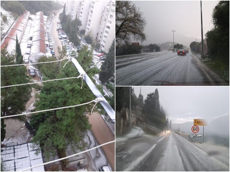 VIDEO/FOTO: Grad zabijelio Rijeku dubrovačku i Mokošicu