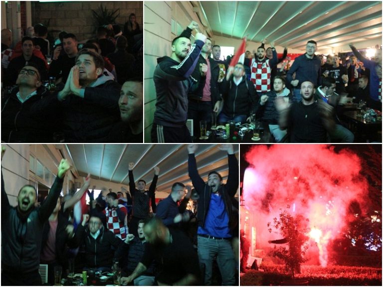 FOTO: Ovako su navijači u Uvali doživjeli kraj utakmice