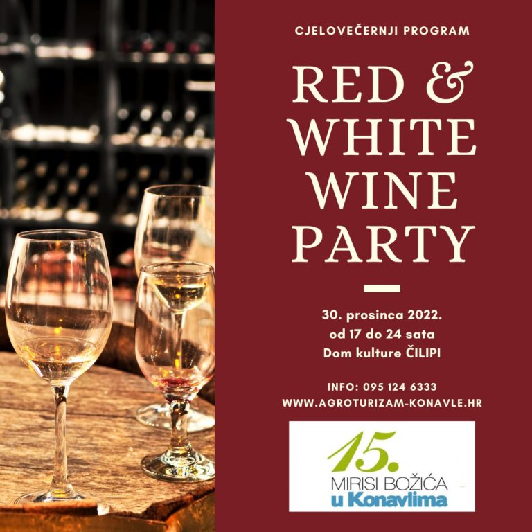 Konavoski vinari priređuju „Red & White Wine Party“