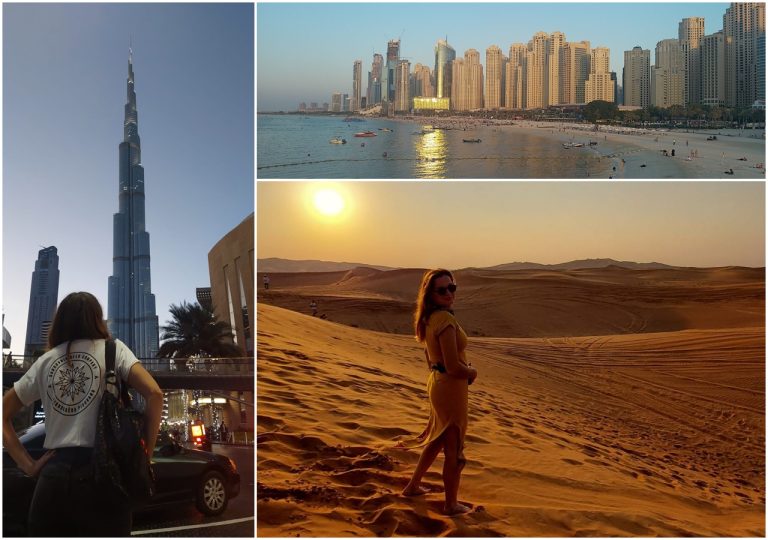 PUTOPIS DUBAI: Anita Trojanović ovoga puta nije bila u šumi nego u pustinji