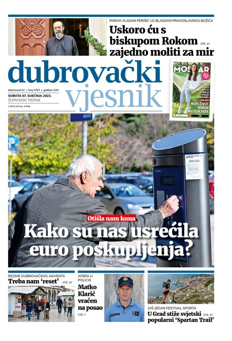 U novom broju Dubrovačkog vjesnika pročitajte