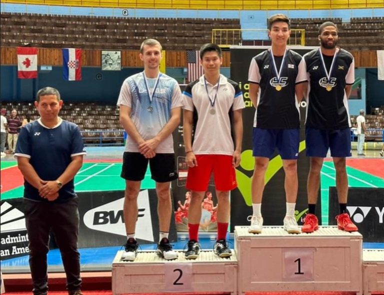 Daniel Dinata, igrač Badmintonskog kluba Dubrovnik, srebreni na Kubi