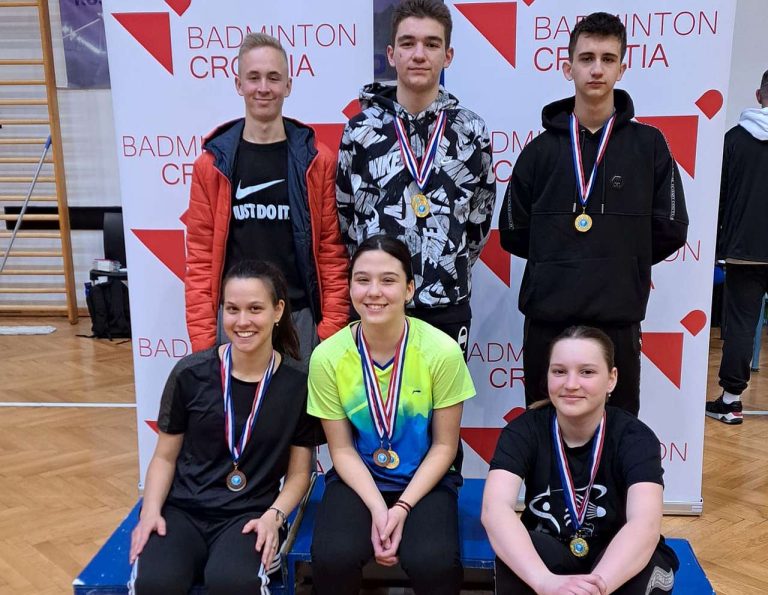 10 medalja za Badminton klub Dubrovnik u Osijeku