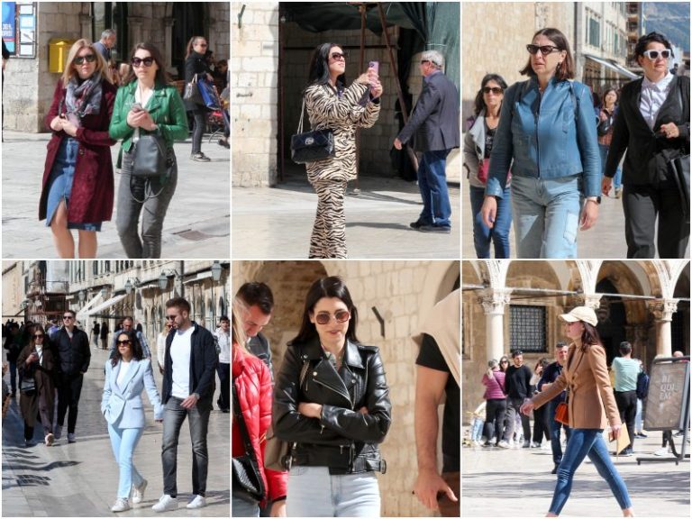 FOTO: Proljeće u znaku kožnih jakni i sakoa modernih Dubrovkinja