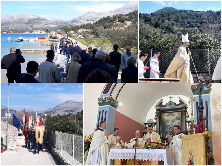 Proslava 90 godina od izgradnje crkve Nuncijate u Slanom