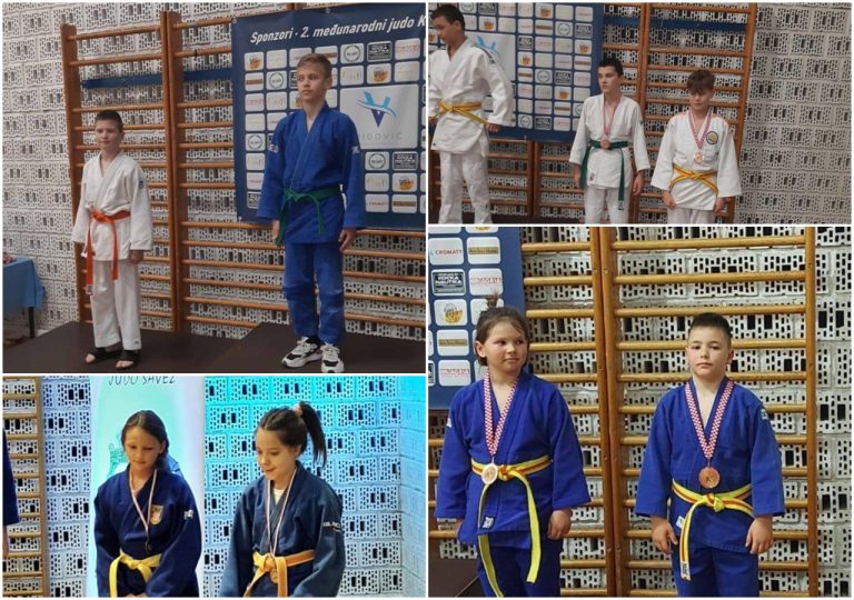 MEĐUNARODNI KUP MARJANA Pet medalja za župske judoke