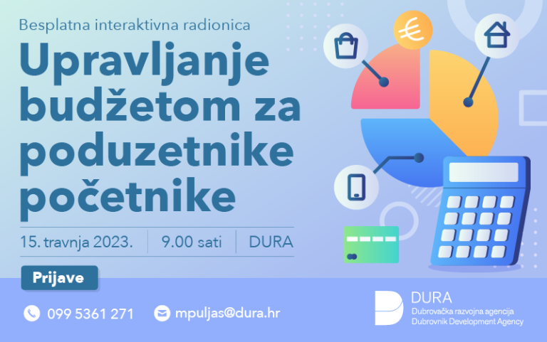 Besplatna radionica “Upravljanje budžetom za poduzetnike početnike”