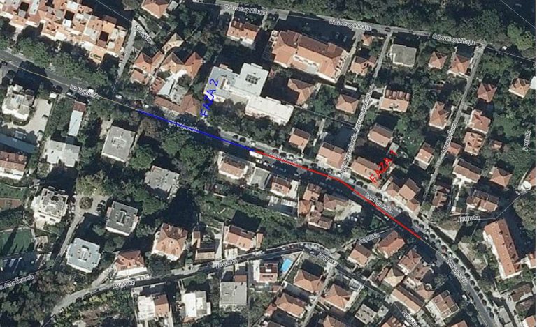 Večeras se iscrtavaju parkirališna mjesta na sjevernoj strani Ulice Iva Vojnovića 