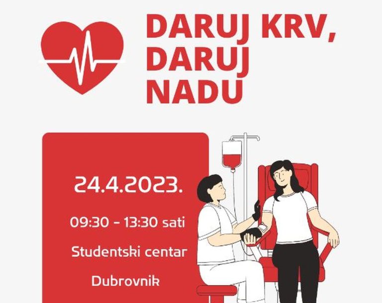 Akcija darivanja krvi u Studentskom centru