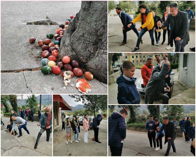 FOTO/VIDEO: Župljani i gađanje uskrsnih jaja, ove godine eurima