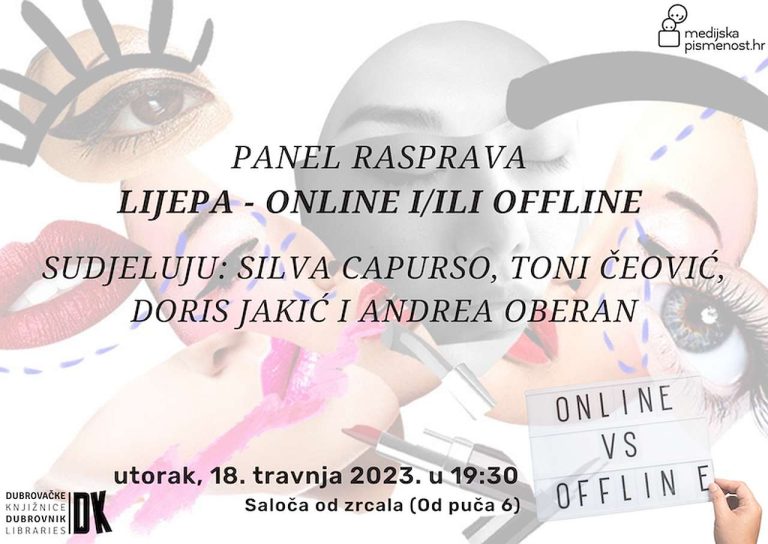 Lijepa – online i/ili offline” – panel rasprava u Saloči od zrcala