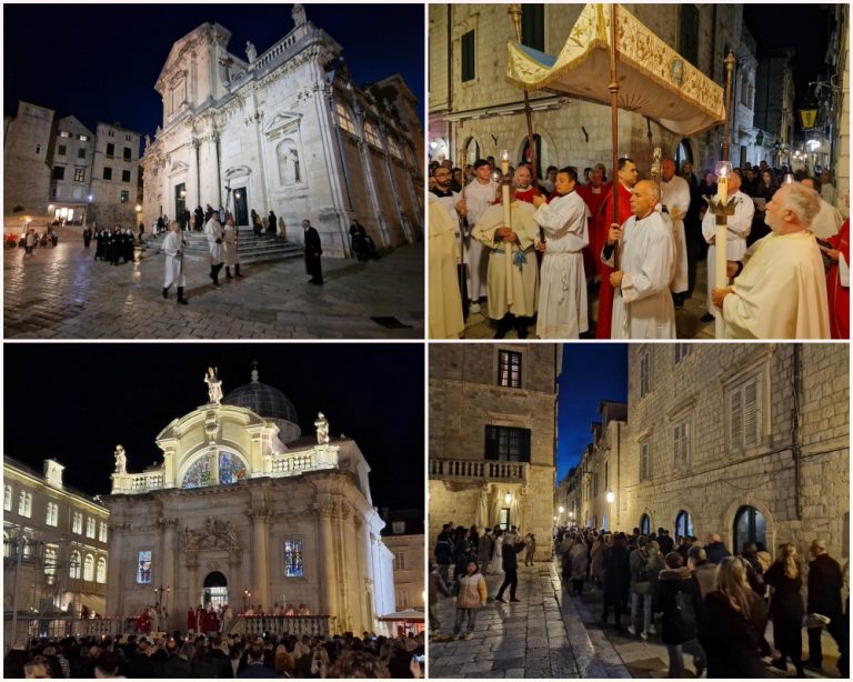 FOTO: Procesija Velikog petka na Stradunu