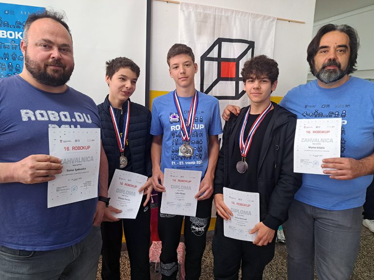 Učenici OŠ Montovjerna osvojili drugo mjesto na državnom natjecanju iz robotike