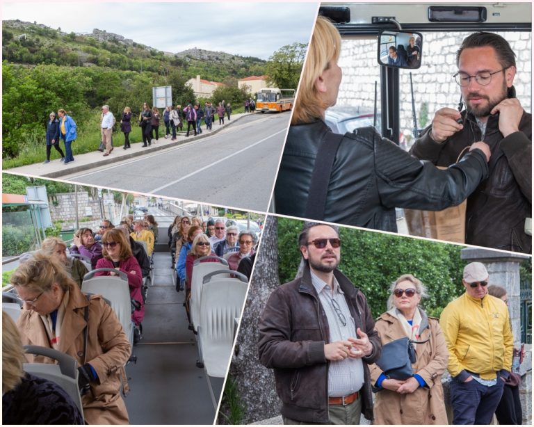 Virtualna šetnja kroz izmjene dubrovačkih (pri)gradskih kvartova završila obilaskom grada autobusom