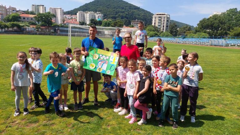 Održan dječji dan atletike za vrtić Škatulica