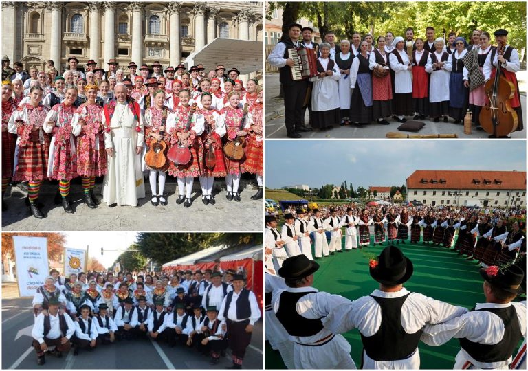 Hrvatska folklorna društva za vikend na Stradunu