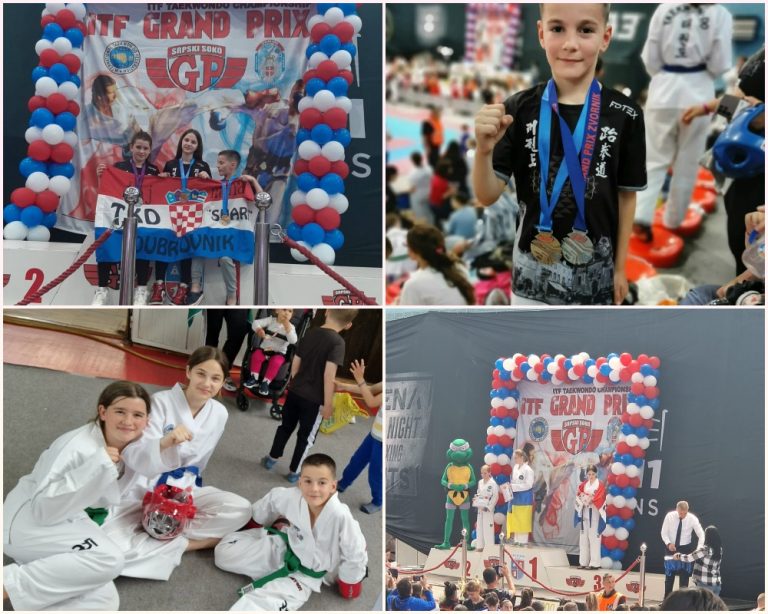 Zlato, srebro i bronca za Taekwon-do klub Shark Dubrovnik na turniru u Zvorniku