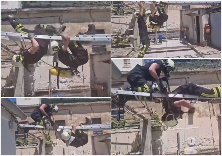 VIDEO: Pogledajte kako vježbaju Dubrovački vatrogasci!