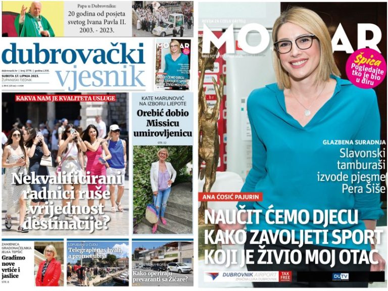 U prodaji je novi broj Dubrovačkog vjesnika!