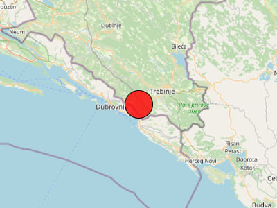 Seizmološka služba: Zabilježen poprilično jak potres, epicentar 10 kilometara od Dubrovnika