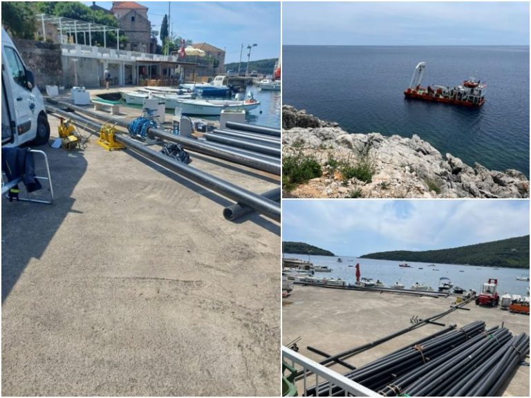 VIDEO/Napreduju radovi na pročistaču otpadnih voda i podmorskom ispustu u Moluntu