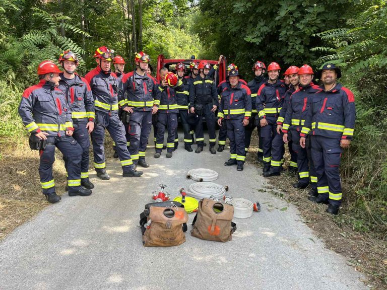 Vatrogasna vježba u Župi dubrovačkoj