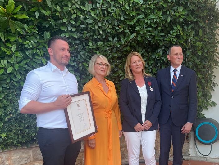Počasna konzulica Belgije, naša sugrađanka Sabine Gouhie odlikovana redom “Viteza krune”