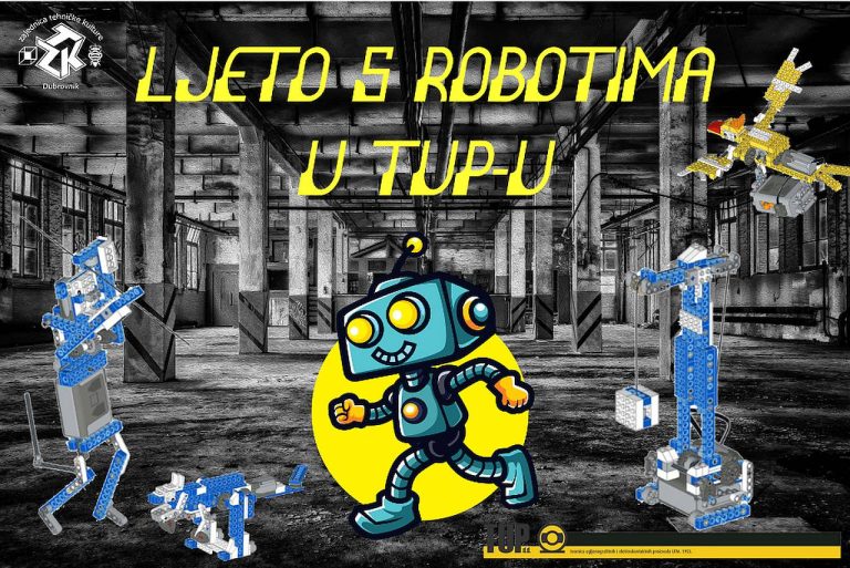 Nastavlja se “Ljeto s robotima” u TUP-u