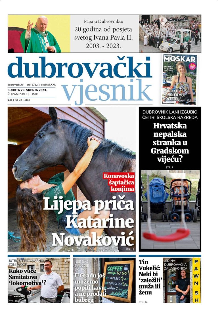 U novom broju Dubrovačkog vjesnika pročitajte