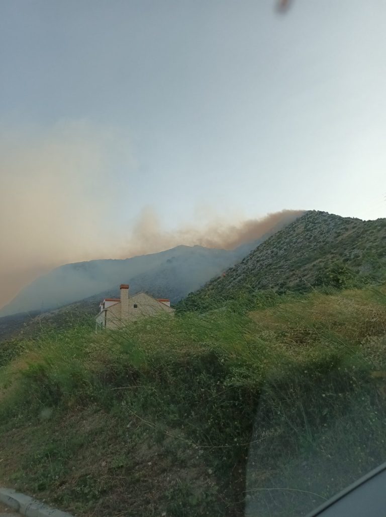 Dim i miris paljevine stižu s požarišta u BiH