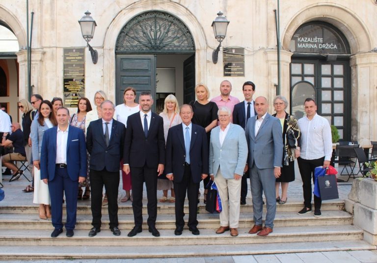 Predstavnici Grada Dubrovnika na čelu s gradonačelnikom Frankovićem primili izaslanstva gradova prijatelja