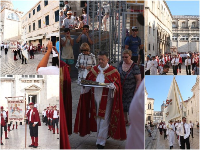 FOTO: Procesija  uz blagdan Ruke sv. Vlaha