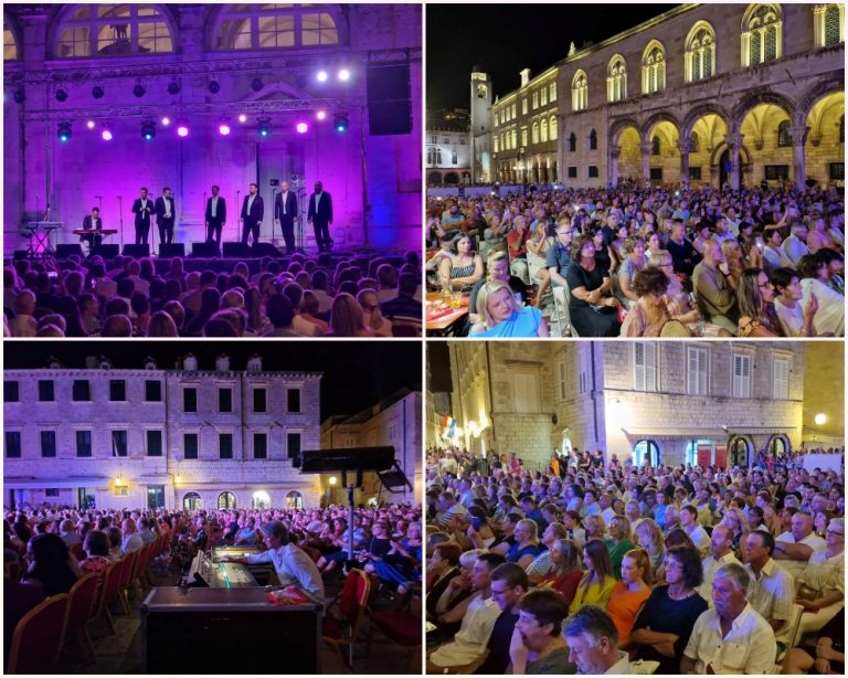 FOTO: Klape svake godine iznova oduševe ljubitelje klapa na Stradunu