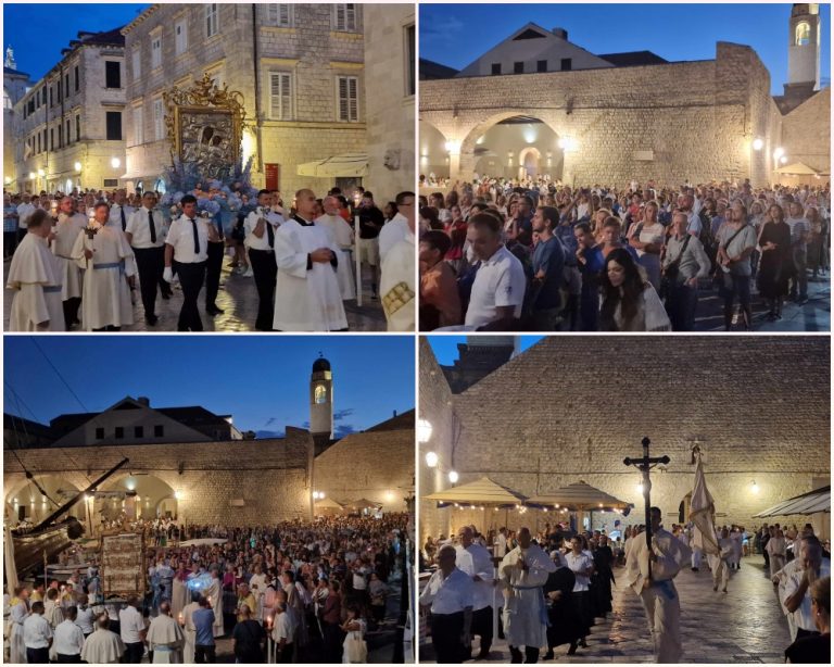 FOTO: Procesija Gradom za Veliku Gospu