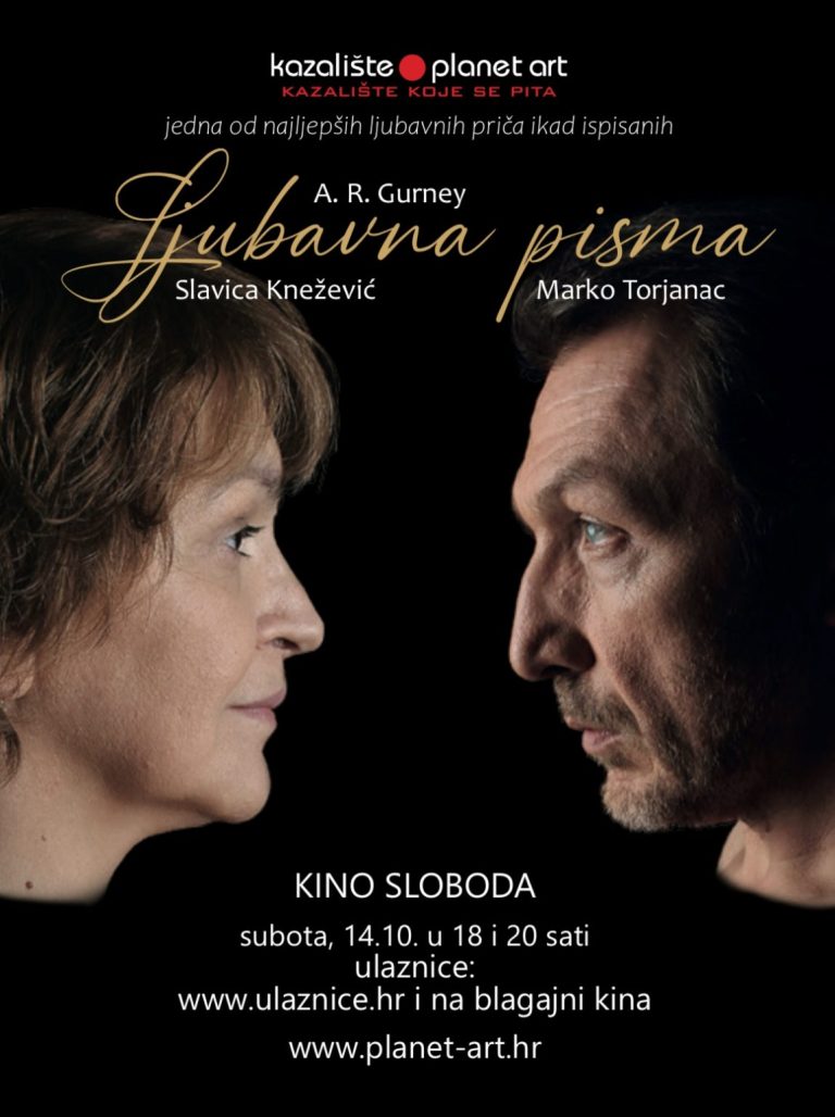 U Dubrovnik stiže najizvođenija ljubavna priča na svijetu – “Ljubavna pisma” će izvesti Slavica Knežević i Marko Torjanac