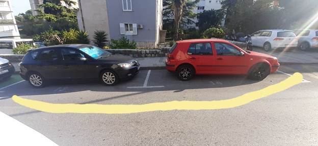 Do 2. listopada privremeno zauzeće parkinga u ulici Od Batale