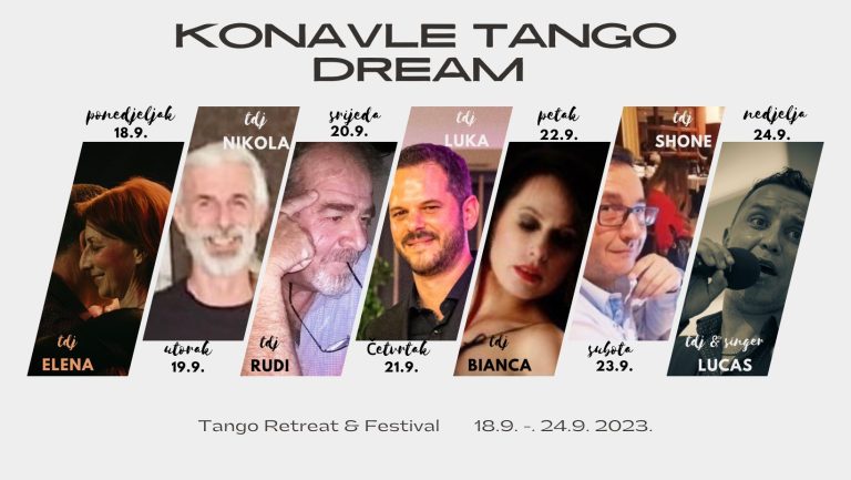 Večeras počinje prvi Konavoski tango festival