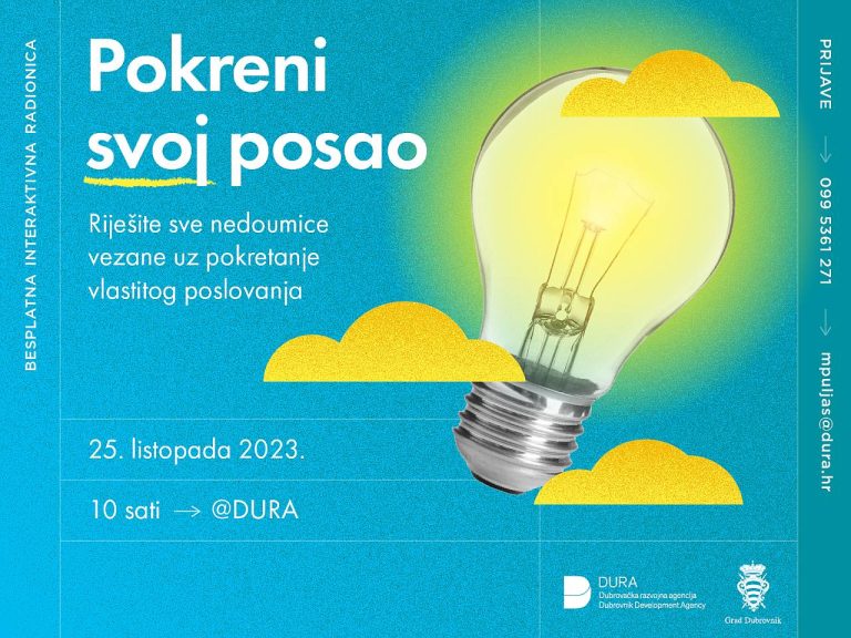Besplatna radionica “Pokreni svoj posao”
