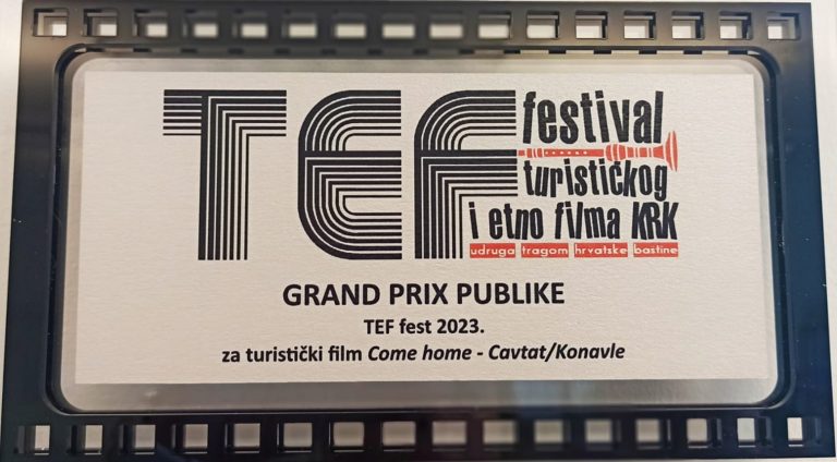 Zagreb tourfilm festival: Dvije nagrade za “Come home” promotivni film TZ Konavala