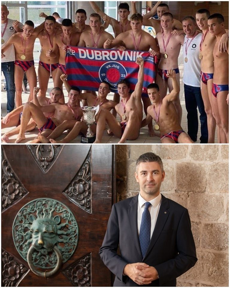 Čestitka gradonačelnika mlađim juniorima Juga povodom osvajanja Kupa Hrvatske