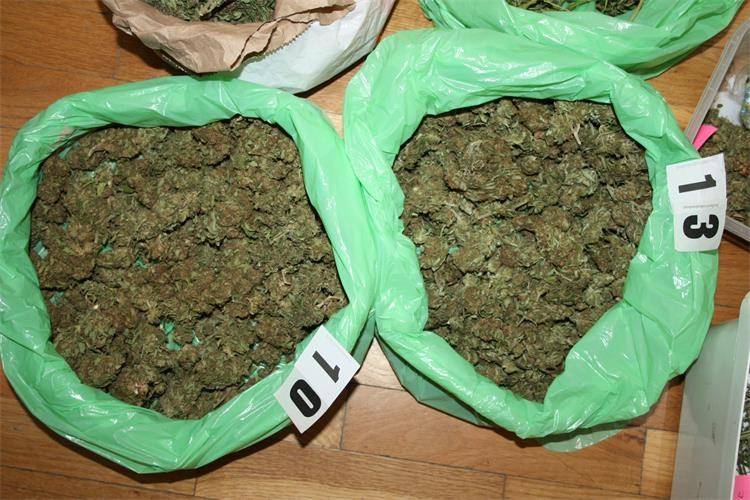 Pretragom obiteljske kuće 57-godišnjaka pronađena 2 kg marihuane
